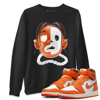 Air Jordan 1 Starfish shirt to match jordans Goosebumps Boy sneaker tees AJ1Starfish SNRT Sneaker Release Tees Unisex Black 1 T-Shirt Halloween Custumes