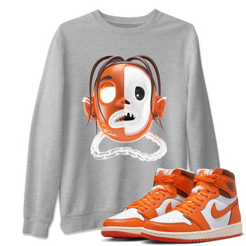 Air Jordan 1 Starfish shirt to match jordans Goosebumps Boy sneaker tees AJ1Starfish SNRT Sneaker Release Tees Unisex Heather Grey 1 T-Shirt Halloween Custumes