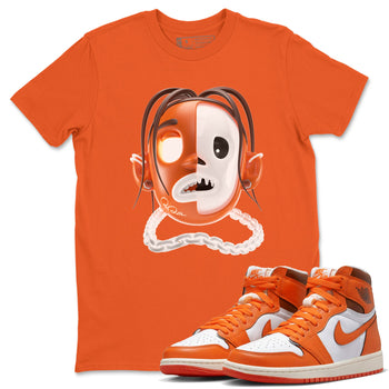 Air Jordan 1 Starfish shirt to match jordans Goosebumps Boy sneaker tees AJ1Starfish SNRT Sneaker Release Tees Unisex Orange 1 T-Shirt Halloween Custumes