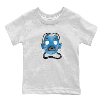 Air Jordan 1 Travis Scott Fragment Sneaker Match Tees Goosebumps Boy Sneaker Tees AJ1 OG High Travis Scott Fragment Sneaker Release Tees Kids Shirts White 2