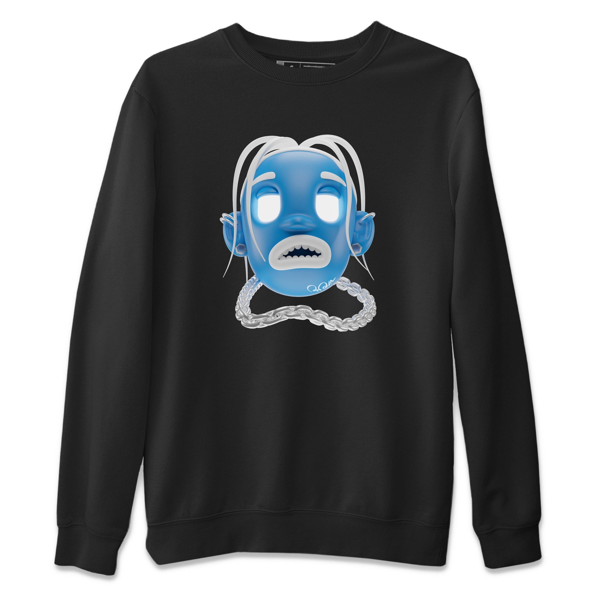 Air Jordan 1 Travis Scott Fragment Sneaker Match Tees Goosebumps Boy Sneaker Tees AJ1 OG High Travis Scott Fragment Sneaker Release Tees Unisex Shirts Black 2