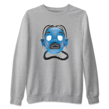 Air Jordan 1 Travis Scott Fragment Sneaker Match Tees Goosebumps Boy Sneaker Tees AJ1 OG High Travis Scott Fragment Sneaker Release Tees Unisex Shirts Heather Grey 2