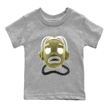 Air Jordan 1 Travis Scott Golf shirt to match jordans Goosebumps Boy sneaker tees AJ1 lowTravis Scott Golf SNRT Sneaker Release Tees Baby Toddler Heather Grey 2 T-Shirt
