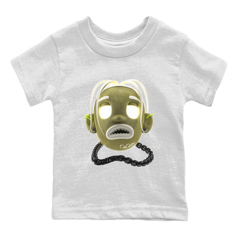Air Jordan 1 Travis Scott Golf shirt to match jordans Goosebumps Boy sneaker tees AJ1 lowTravis Scott Golf SNRT Sneaker Release Tees Baby Toddler White 2 T-Shirt