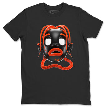 Air Jordan 12 Brilliant Orange Sneaker Match Tees Goosebumps Boy Sneaker Tees AJ12 Brilliant Orange Sneaker Release Tees Unisex Shirts Black 2
