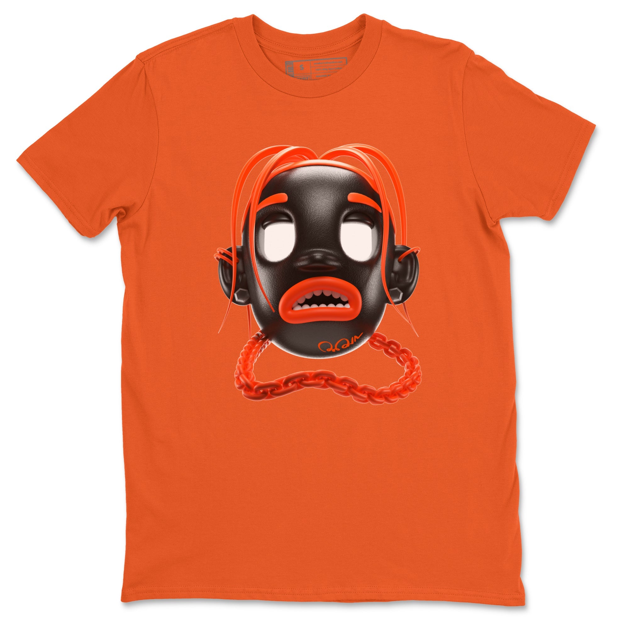 Air Jordan 12 Brilliant Orange Sneaker Match Tees Goosebumps Boy Sneaker Tees AJ12 Brilliant Orange Sneaker Release Tees Unisex Shirts Orange 2
