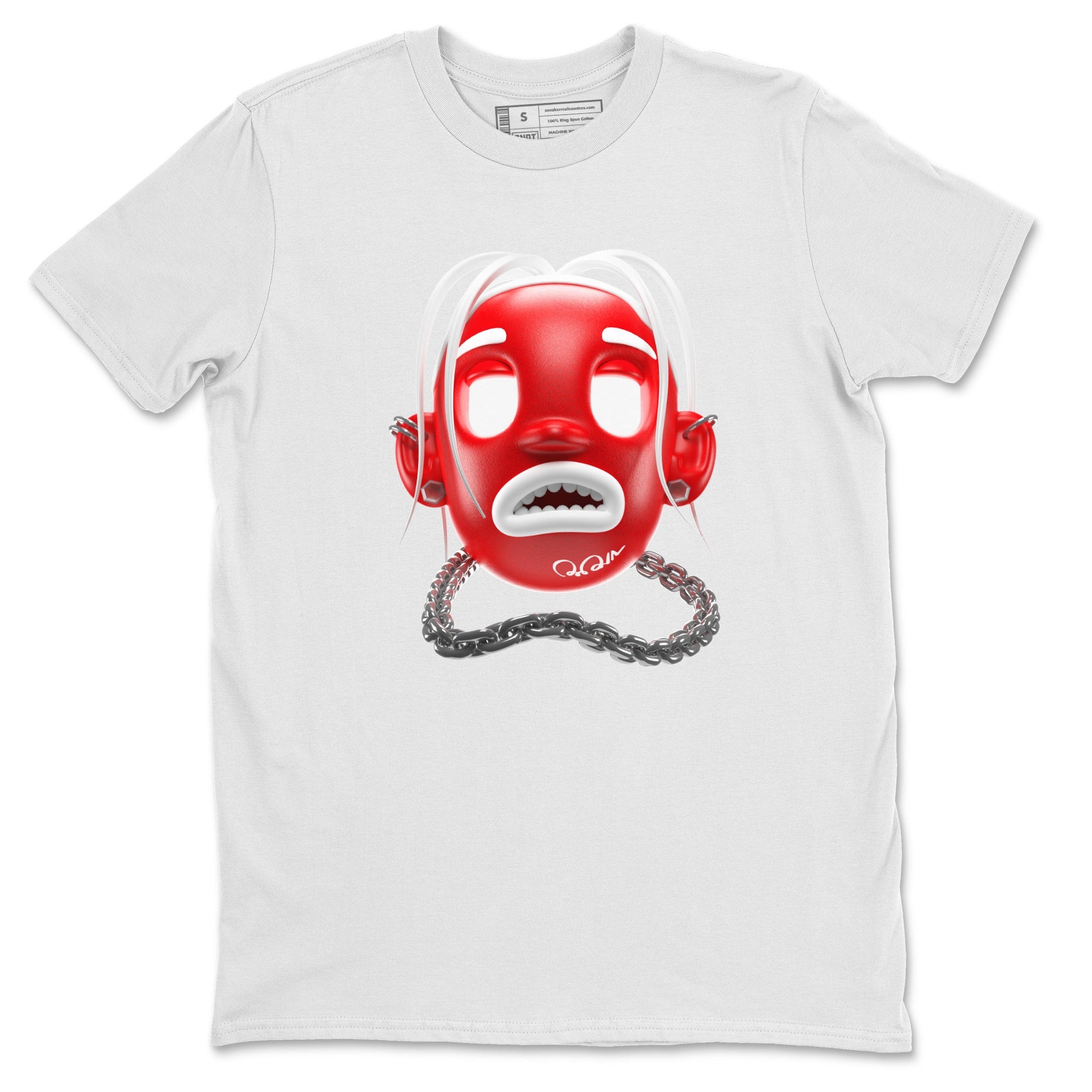 Air Jordan 12 Cherry Sneaker Match Tees Goosebumps Boy Sneaker Tees AJ12 Cherry Sneaker Release Tees Unisex Shirts White 2