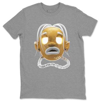Air Jordan 13 Wheat Sneaker Match Tees Goosebumps Boy Sneaker Tees AJ13 Wheat Sneaker Release Tees Unisex Shirts Heather Grey 2