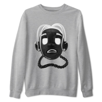 14s Panda shirt to match jordans Goosebumps Boy sneaker tees Air Jordan 14 Panda SNRT Sneaker Release Tees Unisex Heather Grey 2 T-Shirt