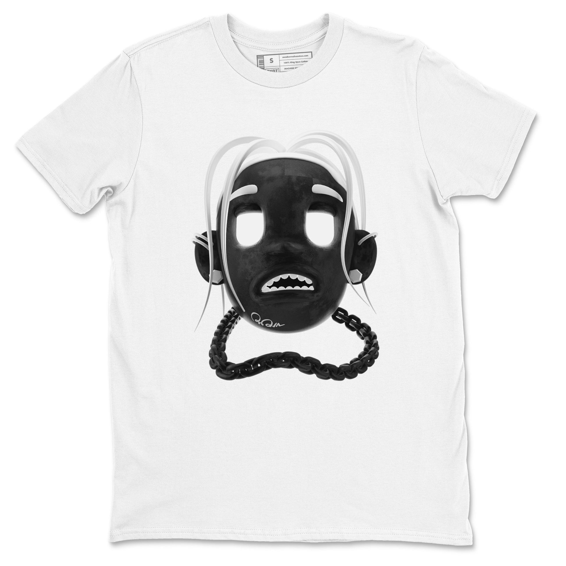 14s Panda shirt to match jordans Goosebumps Boy sneaker tees Air Jordan 14 Panda SNRT Sneaker Release Tees Unisex White 2 T-Shirt