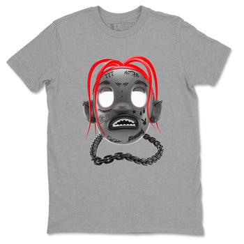 Air Jordan 4 Bred Reimagined shirt to match jordans Goosebumps Boy sneaker tees AJ4 Bred Reimagined SNRT Sneaker Release Tees unisex cotton Heather Grey 2 crew neck shirt