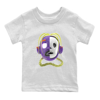 Air Jordan 4 Canyon Purple shirt to match jordans Goosebumps Boy sneaker tees AJ4 Canyon Purple SNRT Sneaker Release Tees Baby Toddler White 2 T-Shirt, Halloween tshirt