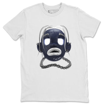 Air Jordan 5 Georgetown Sneaker Match Tees Goosebumps Boy Sneaker Tees AJ5 Georgetown Sneaker Release Tees Unisex Shirts White 2