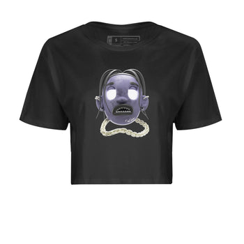 Air Jordan 5 Indigo Haze Sneaker Match Tees Goosebumps boy Sneaker Tees AJ5 Indigo Haze Sneaker Release Tees Women's Shirts Black 2