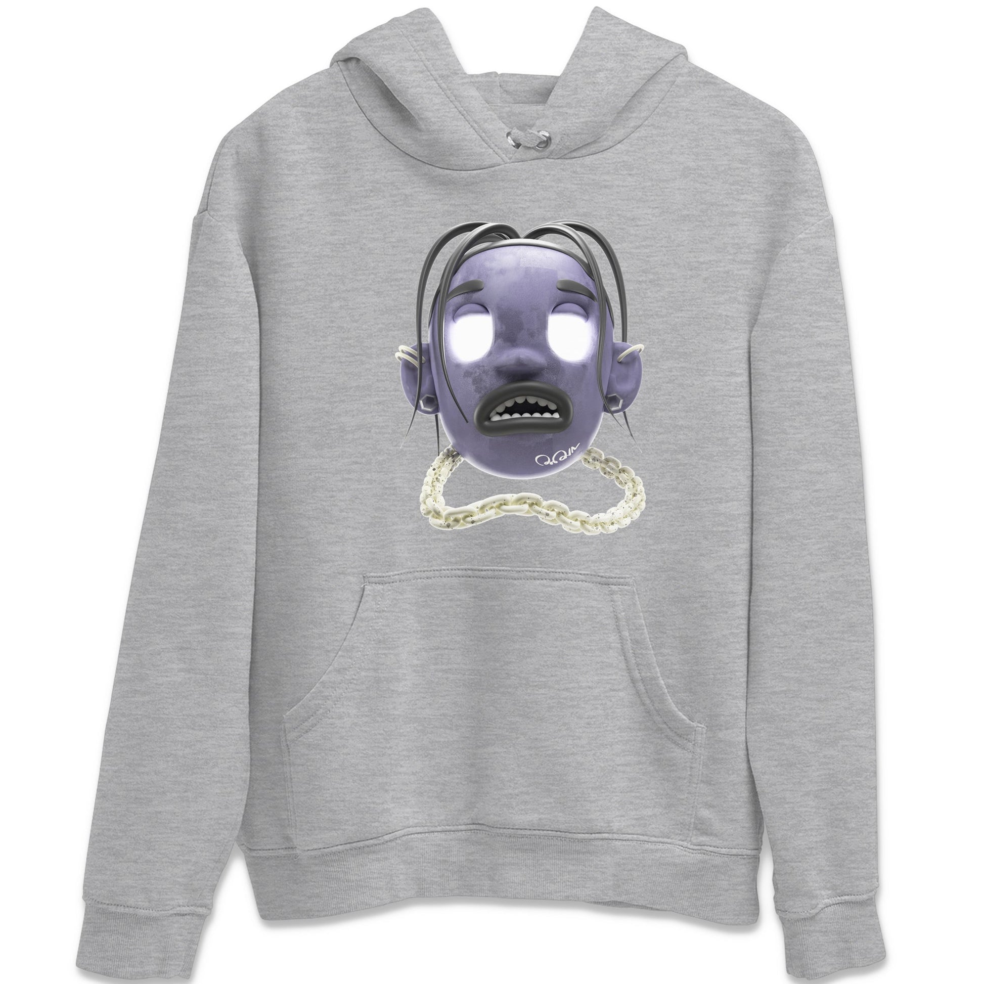 Air Jordan 5 Indigo Haze Sneaker Match Tees Goosebumps boy Sneaker Tees AJ5 Indigo Haze Sneaker Release Tees Unisex Shirts Heather Grey 2