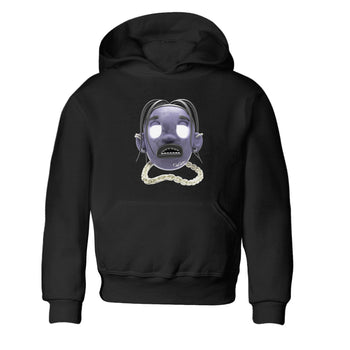 Air Jordan 5 Indigo Haze Sneaker Match Tees Goosebumps boy Sneaker Tees AJ5 Indigo Haze Sneaker Release Tees Kids Shirts Black 2
