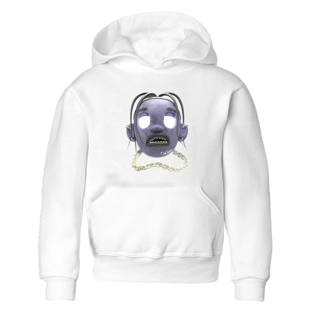 Air Jordan 5 Indigo Haze Sneaker Match Tees Goosebumps boy Sneaker Tees AJ5 Indigo Haze Sneaker Release Tees Kids Shirts White 2