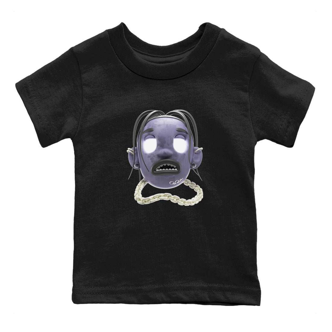 Air Jordan 5 Indigo Haze Sneaker Match Tees Goosebumps boy Sneaker Tees AJ5 Indigo Haze Sneaker Release Tees Kids Shirts Black 2