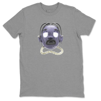 Air Jordan 5 Indigo Haze Sneaker Match Tees Goosebumps boy Sneaker Tees AJ5 Indigo Haze Sneaker Release Tees Unisex Shirts Heather Grey 2