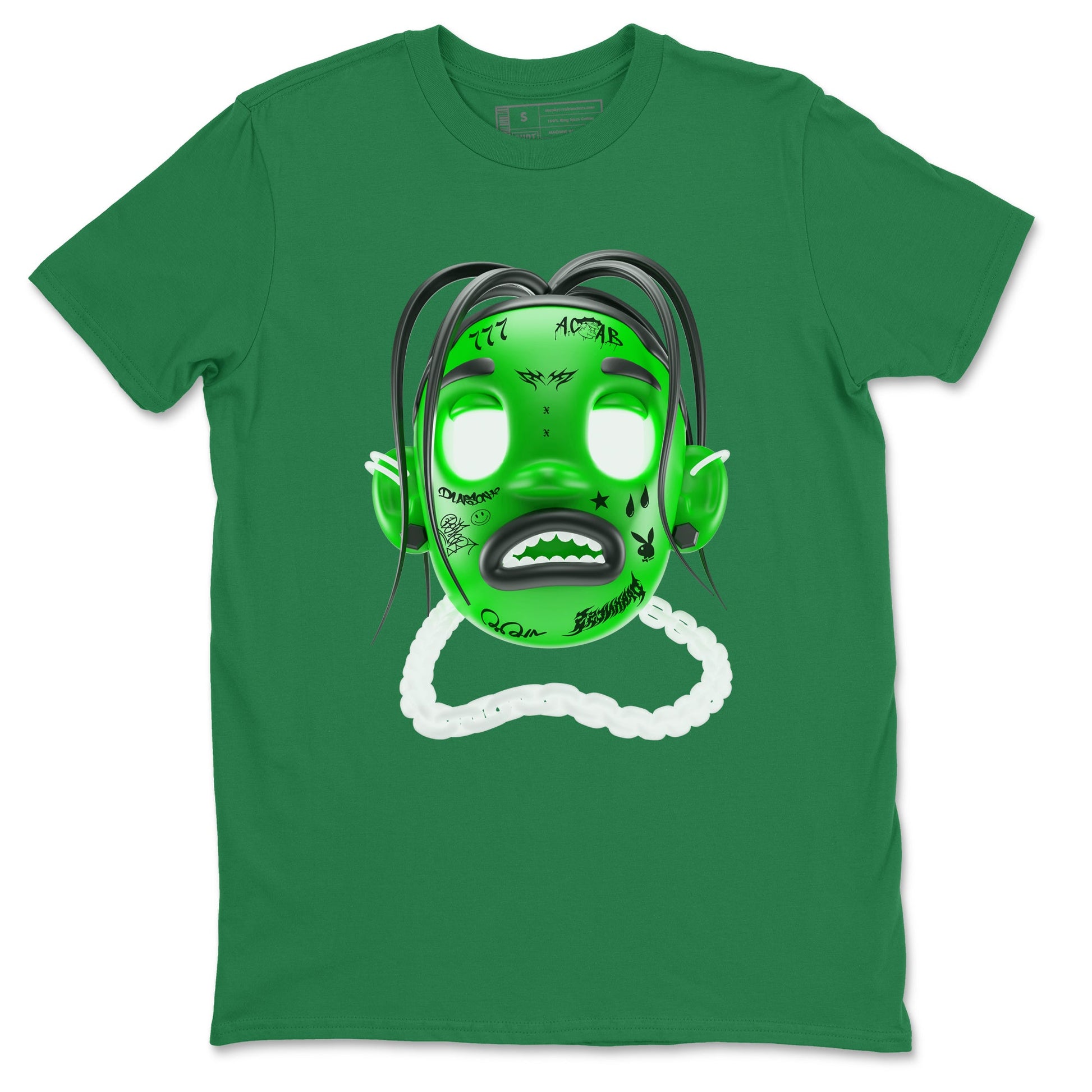 Air Jordan 5 Lucky Green shirt to match jordans Goosebumps Boy sneaker tees Air Jordan 5 Lucky Green SNRT Sneaker Release Tees unisex cotton Kelly Green 2 crew neck shirt