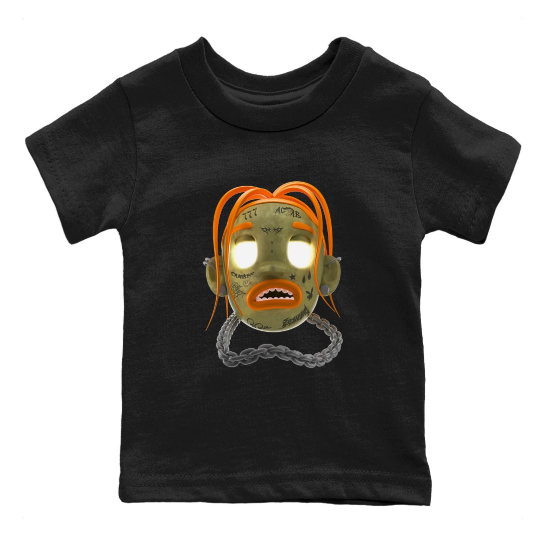 Air Jordan 5 Olive shirt to match jordans Goosebumps Boy sneaker tees Air Jordan 5 Olive SNRT sneaker release tees baby toddler Black 2 cotton Shirt