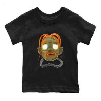 Air Jordan 5 Olive shirt to match jordans Goosebumps Boy sneaker tees Air Jordan 5 Olive SNRT sneaker release tees baby toddler Black 2 cotton Shirt
