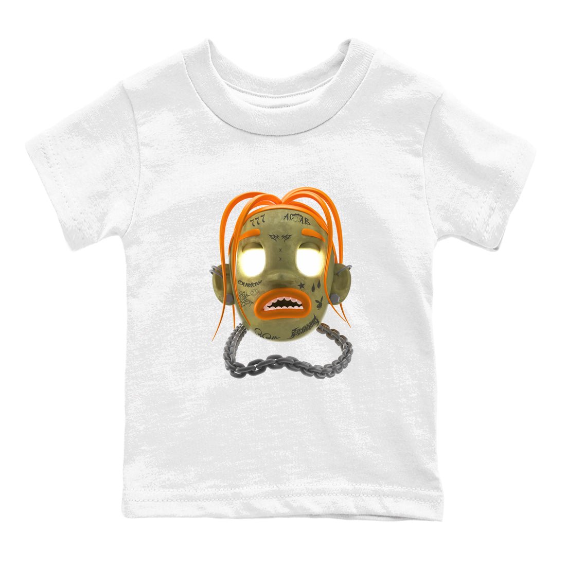 Air Jordan 5 Olive shirt to match jordans Goosebumps Boy sneaker tees Air Jordan 5 Olive SNRT sneaker release tees baby toddler White 2 cotton Shirt