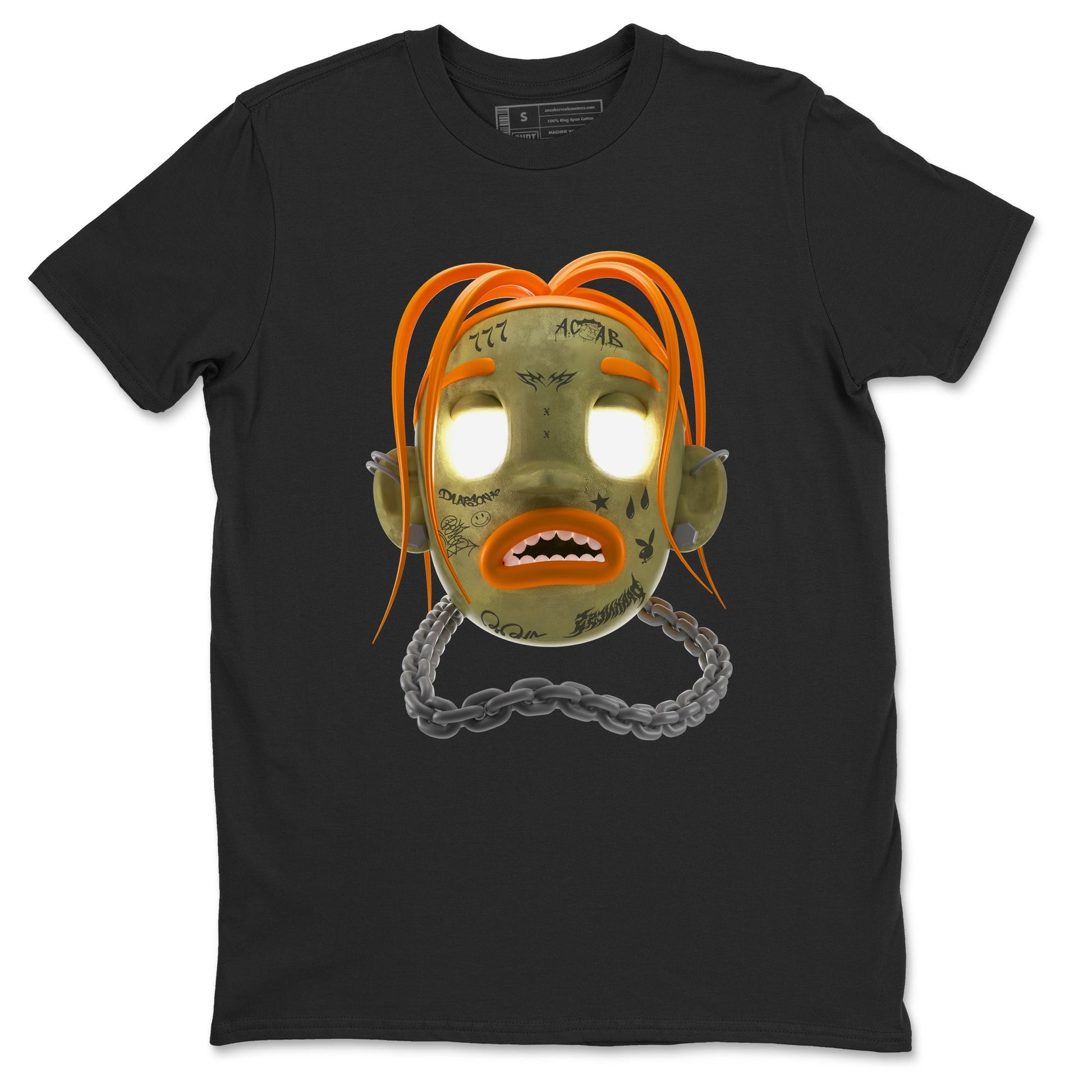 Air Jordan 5 Olive shirt to match jordans Goosebumps Boy sneaker tees Air Jordan 5 Olive SNRT Sneaker Release Tees unisex cotton Black 2 crew neck shirt