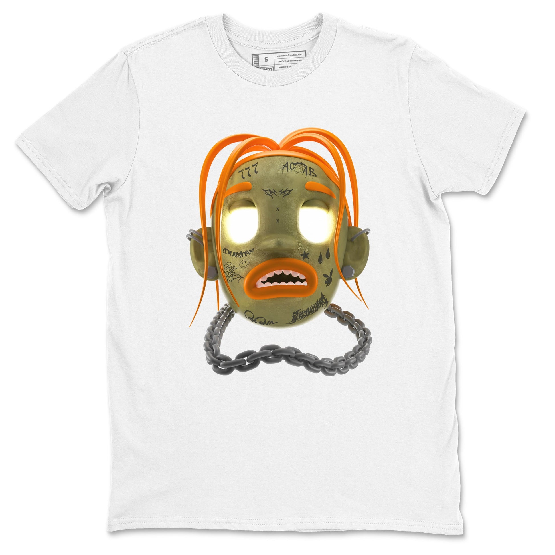 Air Jordan 5 Olive shirt to match jordans Goosebumps Boy sneaker tees Air Jordan 5 Olive SNRT Sneaker Release Tees unisex cotton White 2 crew neck shirt