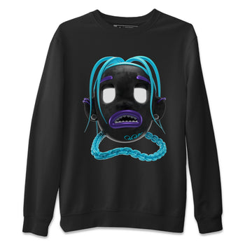Air Jordan 6 Aqua Sneaker Match Tees Goosebumps Boy Sneaker Tees AJ6 Aqua Sneaker Release Tees Unisex Shirts Black 2