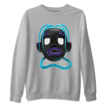 Air Jordan 6 Aqua Sneaker Match Tees Goosebumps Boy Sneaker Tees AJ6 Aqua Sneaker Release Tees Unisex Shirts Heather Grey 2