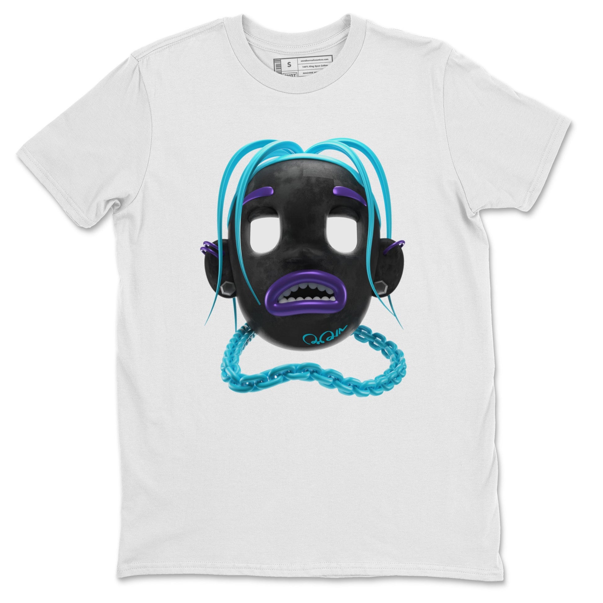 Air Jordan 6 Aqua Sneaker Match Tees Goosebumps Boy Sneaker Tees AJ6 Aqua Sneaker Release Tees Unisex Shirts White 2
