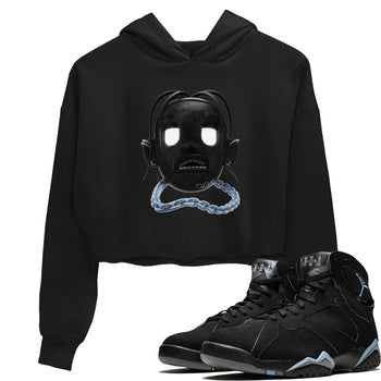 Air Jordan 7 Chambray Sneaker Match Tees Goosebumps Boy Sneaker Tees AJ7 Chambray Sneaker Release Tees Women's Shirts Black 1