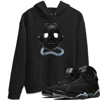 Air Jordan 7 Chambray Sneaker Match Tees Goosebumps Boy Sneaker Tees AJ7 Chambray Sneaker Release Tees Unisex Shirts Black 1
