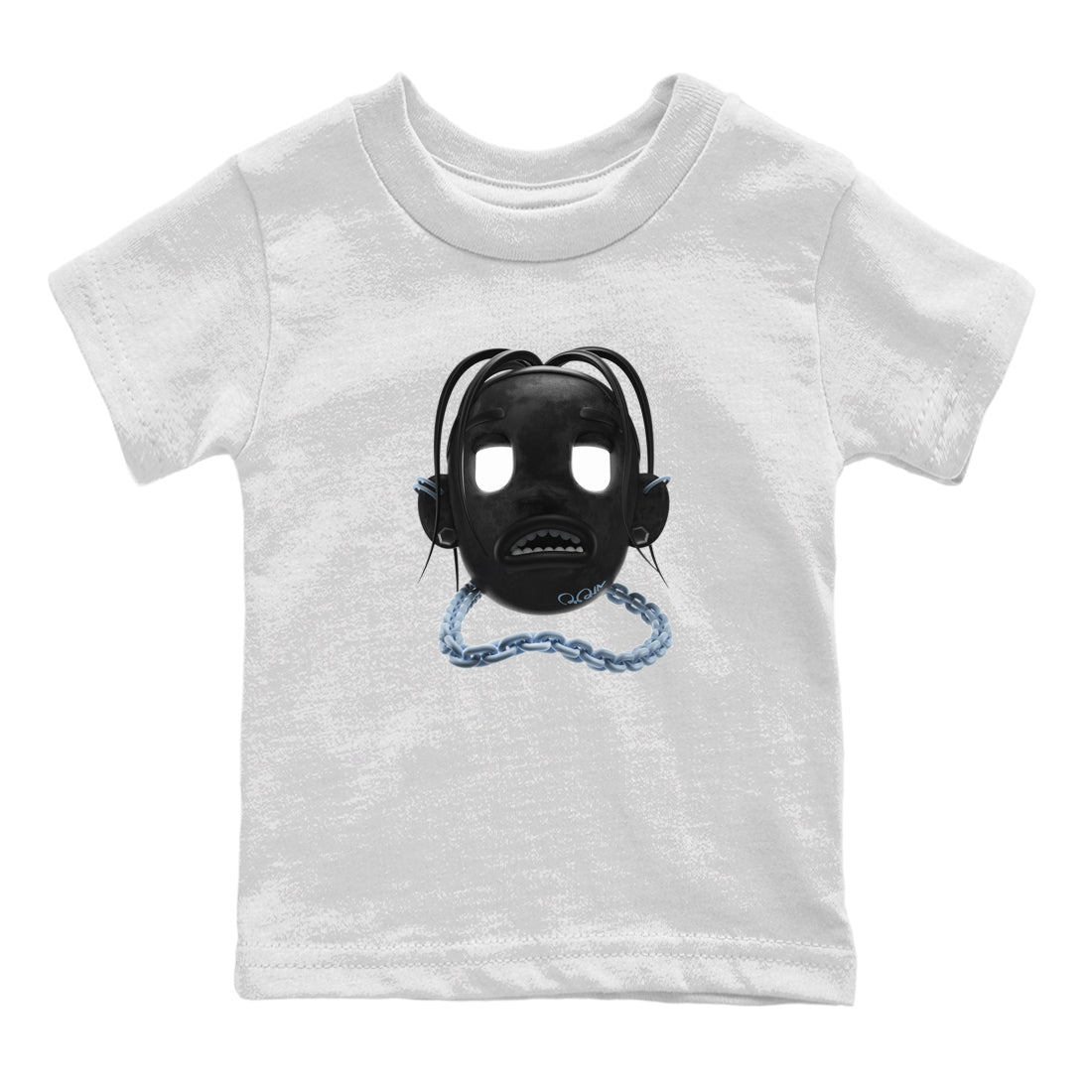 Air Jordan 7 Chambray Sneaker Match Tees Goosebumps Boy Sneaker Tees AJ7 Chambray Sneaker Release Tees Kids Shirts White 2