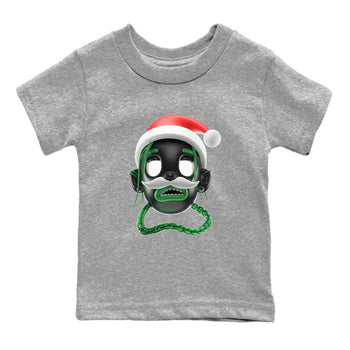 Air Jordan 1 Celtics shirt to match jordans Goosebumps Boy Christmas Edition sneaker tees Santa Gift AJ1 Celtics SNRT Sneaker Release Tees Baby Toddler Heather Grey 2 T-Shirt