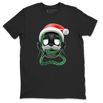 Air Jordan 1 Celtics shirt to match jordans Goosebumps Boy Christmas Edition sneaker tees Santa Gift AJ1 Celtics SNRT Sneaker Release Tees Unisex Black 2 T-Shirt