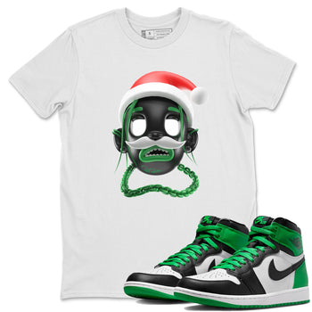 Air Jordan 1 Celtics shirt to match jordans Goosebumps Boy Christmas Edition sneaker tees Santa Gift AJ1 Celtics SNRT Sneaker Release Tees Unisex White 1 T-Shirt