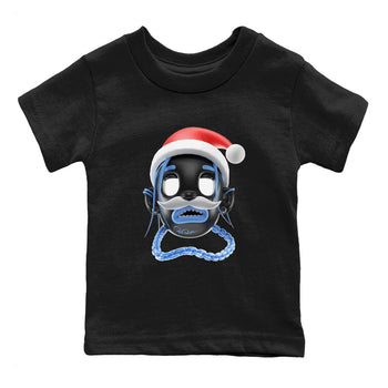 Air Jordan 1 UNC Toe shirt to match jordans Goosebumps Boy Christmas Edition sneaker tees Santa Gift AJ1 UNC Toe SNRT Sneaker Release Tees Baby Toddler Black 2 T-Shirt