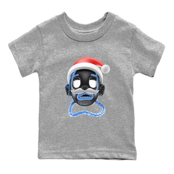 Air Jordan 1 UNC Toe shirt to match jordans Goosebumps Boy Christmas Edition sneaker tees Santa Gift AJ1 UNC Toe SNRT Sneaker Release Tees Baby Toddler Heather Grey 2 T-Shirt