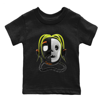 Dunk Mid Premium shirt to match jordans Goosebumps Boy sneaker tees Halloween night dress Dunk Halloween SNRT Sneaker Release Tees Baby Toddler Black 2 T-Shirt