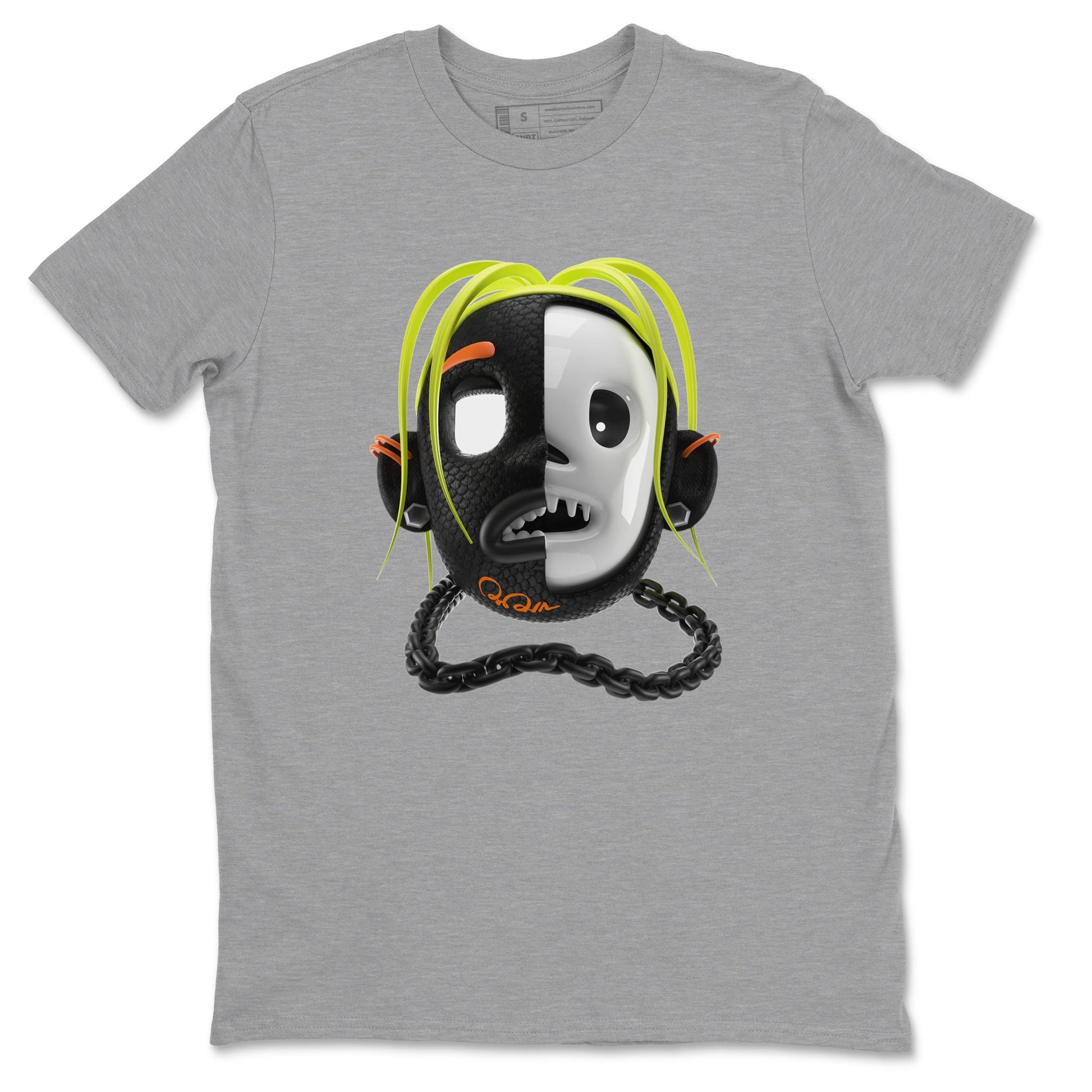Dunk Mid Premium shirt to match jordans Goosebumps Boy sneaker tees Halloween night dress Dunk Halloween SNRT Sneaker Release Tees Unisex Heather Grey 2 T-Shirt