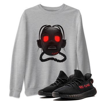 Yeezy 350 Bred shirt to match jordans Goosebumps Boy sneaker tees Adidas Yeezy Boost V2 350 Bred SNRT Sneaker Release Tees Unisex Heather Grey 1 T-Shirt