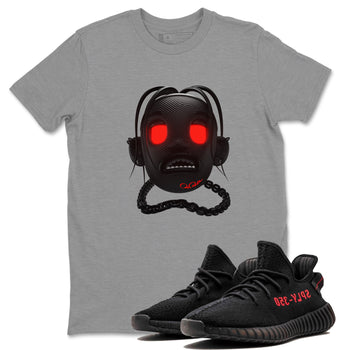 Yeezy 350 Bred shirt to match jordans Goosebumps Boy sneaker tees Adidas Yeezy Boost V2 350 Bred SNRT Sneaker Release Tees Unisex Heather Grey 1 T-Shirt