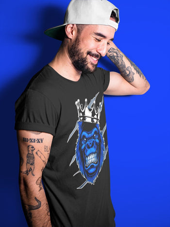 Jordan 3 Racer Blue Sneaker Match Tees Gorilla Sneaker Tees Jordan 3 Racer Blue Sneaker Release Tees Unisex Shirts