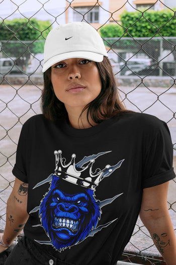Jordan 3 Racer Blue Sneaker Match Tees Gorilla Sneaker Tees Jordan 3 Racer Blue Sneaker Release Tees Unisex Shirts