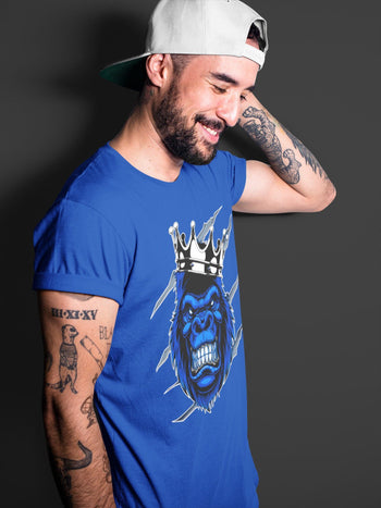Jordan 3 Racer Blue Sneaker Match Tees Gorilla Sneaker Tees Jordan 3 Racer Blue Sneaker Release Tees Unisex Shirts