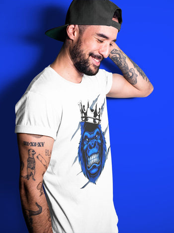 Jordan 3 Racer Blue Sneaker Match Tees Gorilla Sneaker Tees Jordan 3 Racer Blue Sneaker Release Tees Unisex Shirts