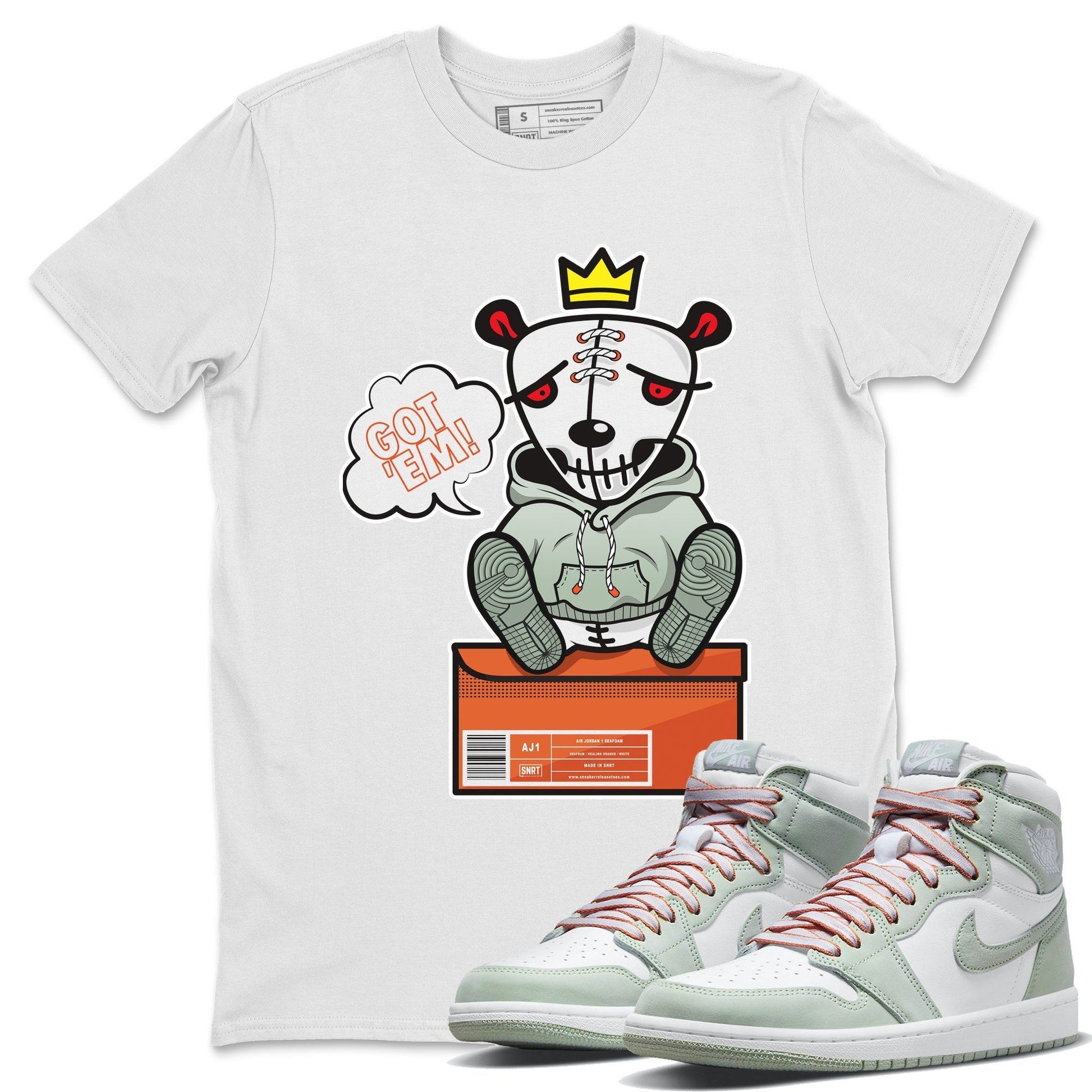 Jordan 1 Seafoam Sneaker Match Tees Got Em Sneaker Tees Jordan 1 Seafoam Sneaker Release Tees Unisex Shirts