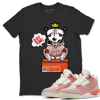 Jordan 3 Rust Pink Sneaker Match Tees Got Em Sneaker Tees Jordan 3 Rust Pink Sneaker Release Tees Unisex Shirts